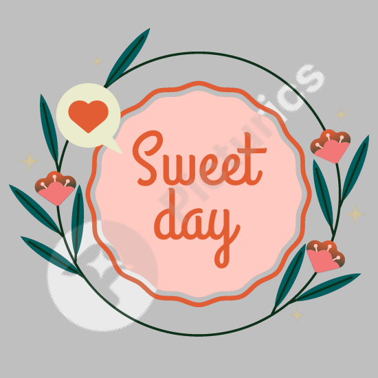 Romantic Valentine's Day banner design, ideal for love-themed promotions, social media, and celebration events with hearts and sweet visuals.