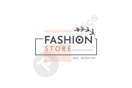 Stylish fashion logo design perfect for clothing brands, boutiques, or personal branding in the fashion and lifestyle industry.