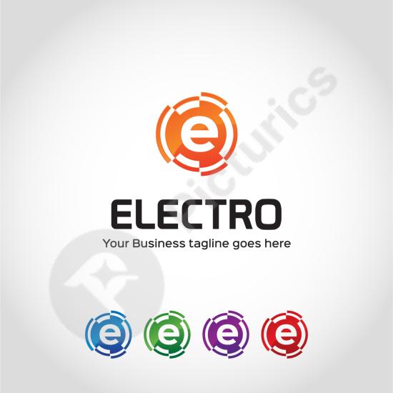 Modern logo template design, perfect for branding, business identity, and creative graphic projects.