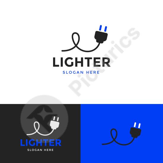 Energy logo template with modern design, perfect for renewable energy, eco-friendly projects, electricity services, and sustainable branding.