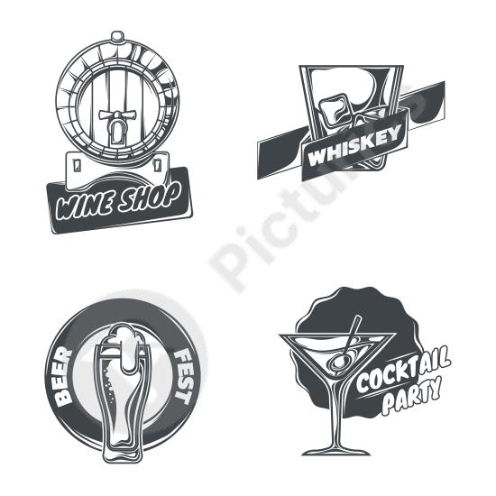 Collection of hand-drawn illustrations, ideal for creative projects, design elements, and artistic decoration purposes.