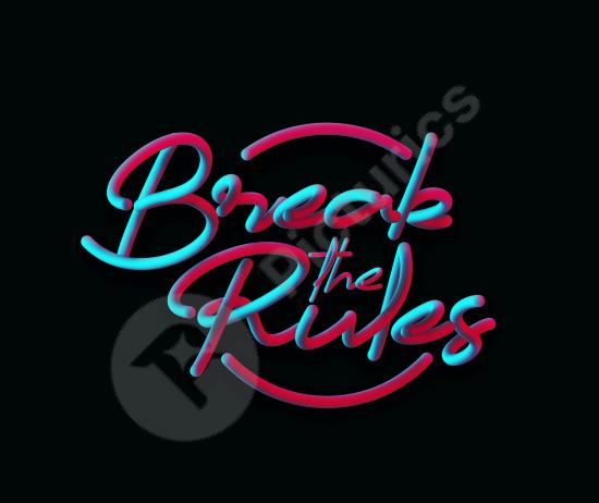 Creative 3D pipe text illustration with bold calligraphic style lettering, perfect for modern typography, posters, and graphic design projects.