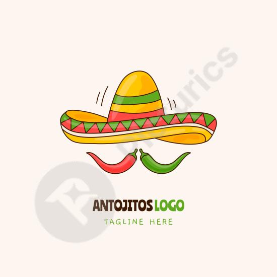 Charming hand-drawn snacks logo design, ideal for food branding, restaurants, bakeries, or vintage-inspired creative identity projects.