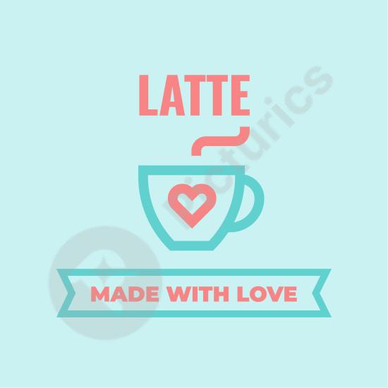 Stylish restaurant logo template, ideal for cafes, dining businesses, and modern food branding with a professional elegant look.