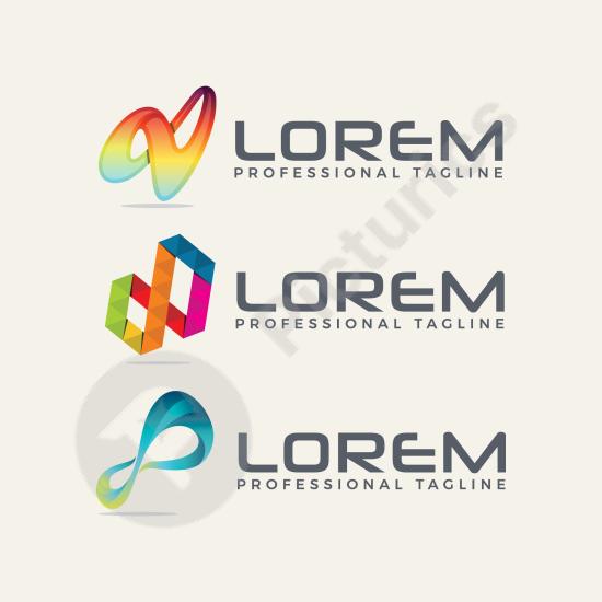 Collection of abstract logo templates, perfect for modern branding, creative identity, and professional design projects.