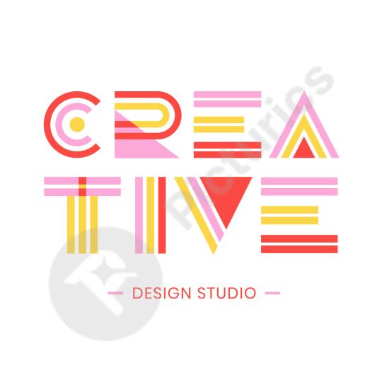 Geometric graphic lettering design, perfect for modern typography, creative branding, and professional design or art projects.