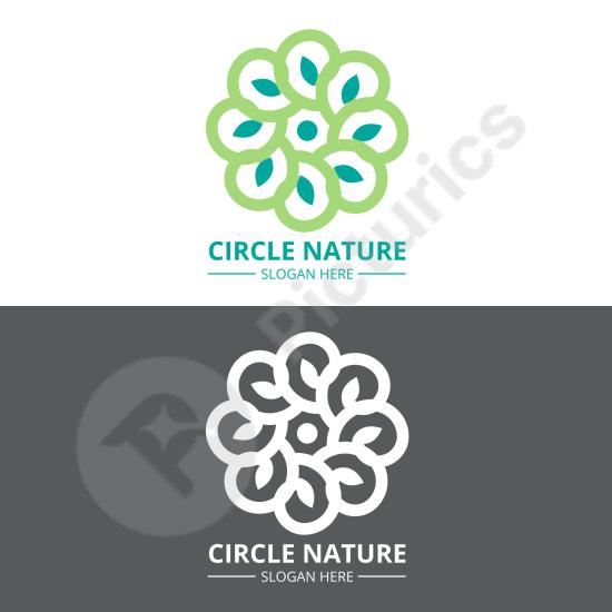 Abstract logo design shown in two versions, ideal for modern branding, creative companies, and minimalist visual identity projects.