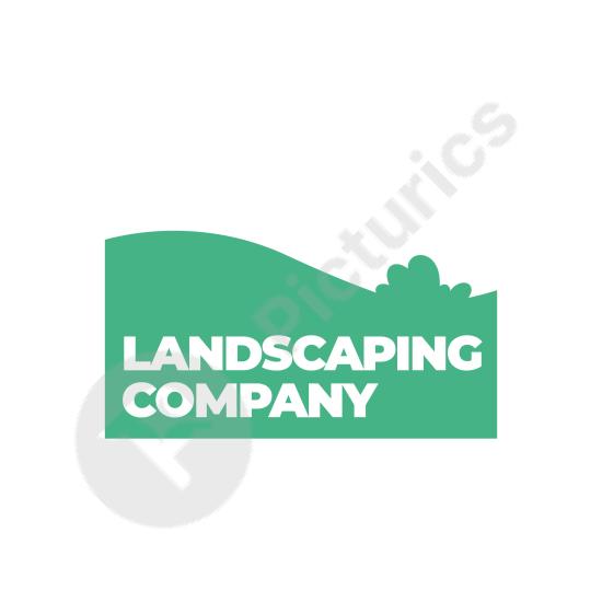 Set of landscaping logo templates, perfect for garden businesses, nature projects, eco branding, and modern landscape design identities.
