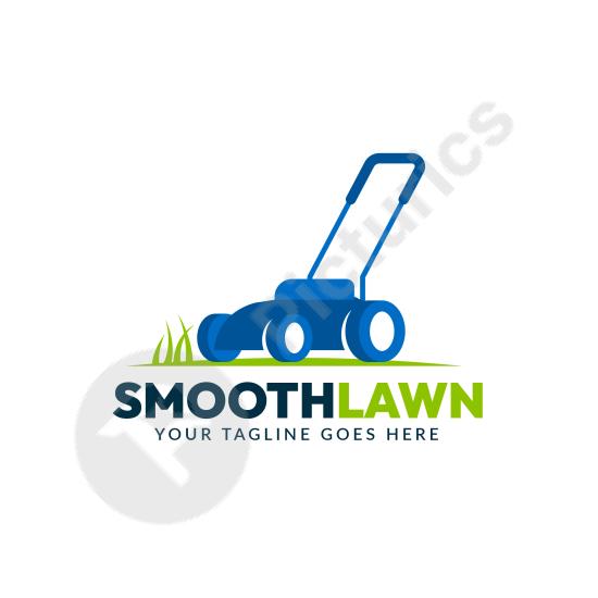Creative lawn mower logo design, perfect for gardening services, landscaping businesses, outdoor equipment branding, and modern garden projects.