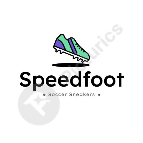 Modern soccer logo template with professional vector design. Perfect for football teams, sports branding, and creative design projects.