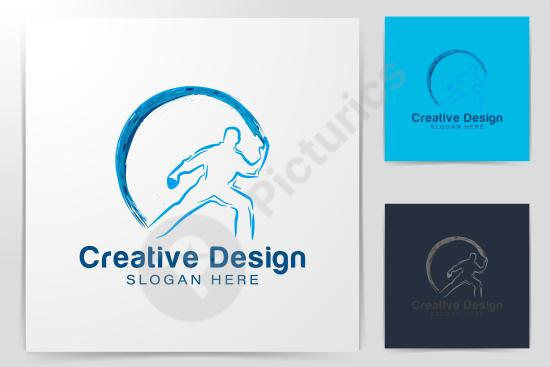 Creative Pencak Silat logo vector illustration. Ideal for martial arts branding, gyms, and sports team identity designs.