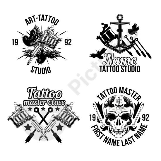 Tattoo masterclass concept design showcasing professional artistry and creative skill. Perfect for courses, studios, and promotions.