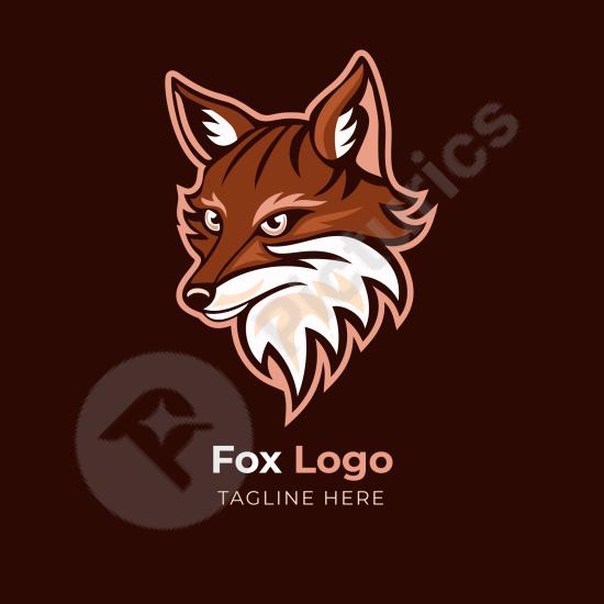 Versatile animal logo design template, ideal for brands, mascots, wildlife projects, or creative identity and design work.