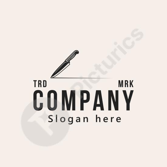 Retro vintage butcher logo design with classic label style. Perfect for meat shops, BBQ brands, or restaurant branding projects.