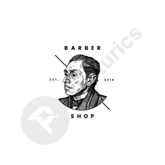 Vintage logo vector with retro styling, ideal for branding, labels, badges, and classic identity designs for shops, cafes, or handcrafted products.