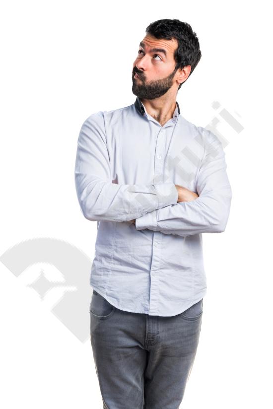 Portrait of a young adult with a natural, authentic facial expression. Ideal for lifestyle, emotions, real people, casual mood and stock photography p...